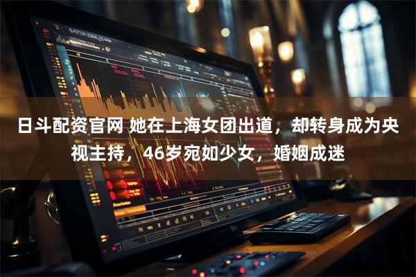 日斗配资官网 她在上海女团出道，却转身成为央视主持，46岁宛如少女，婚姻成迷