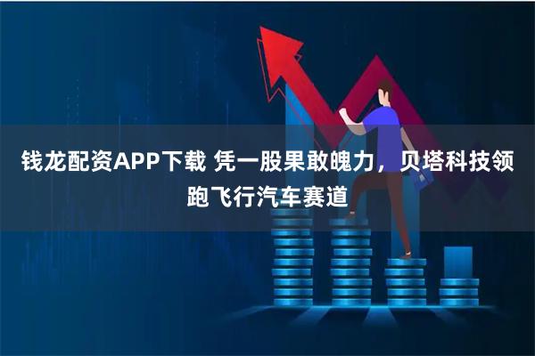 钱龙配资APP下载 凭一股果敢魄力,贝塔科技领跑飞行汽车赛道